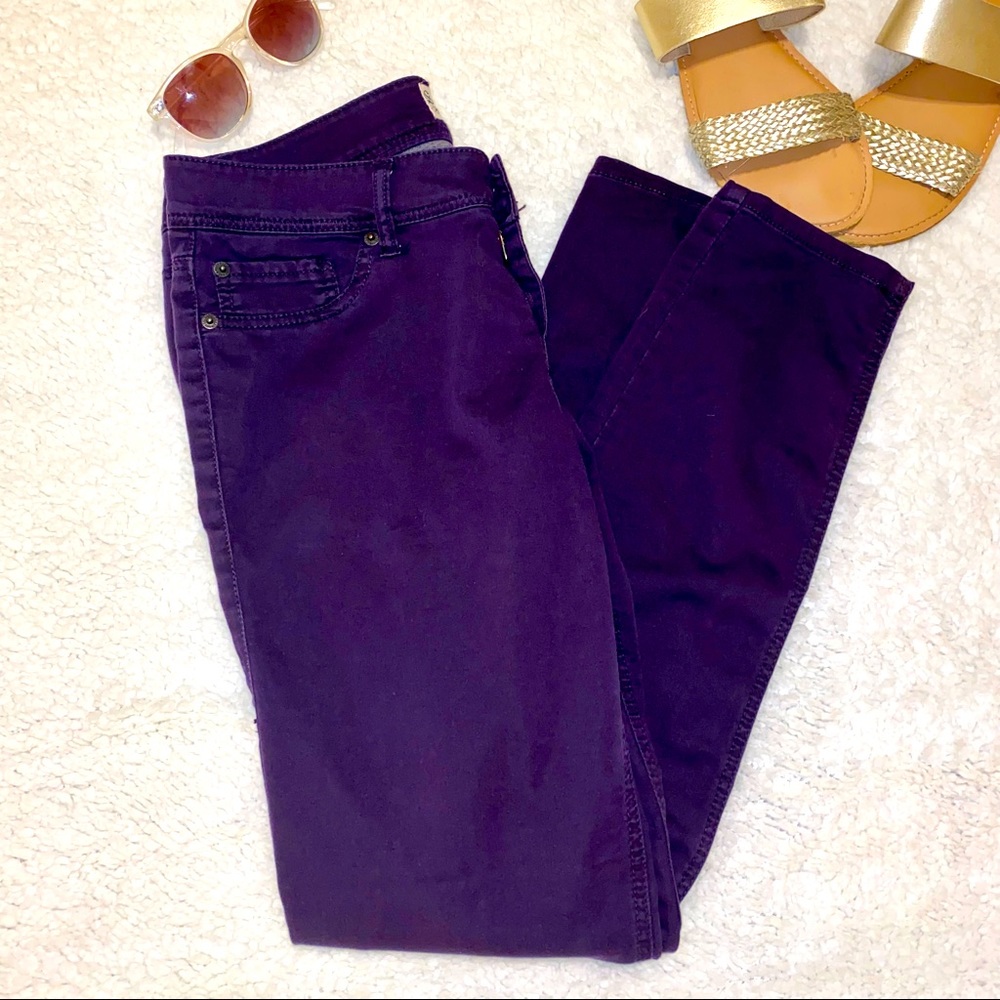 Scarlet Boulevard Dark Purple Jeans